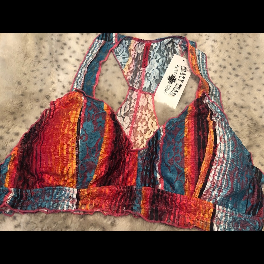 Crazy Train serape bralette